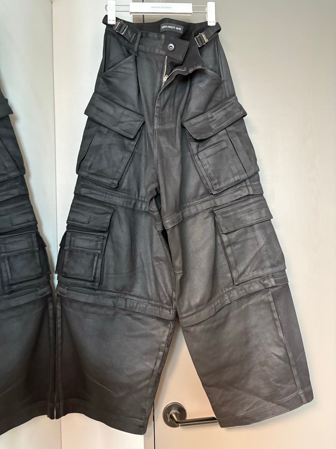 프로젝트gr 컨버터블 코티드 팬츠 1사이즈 상품이미지1