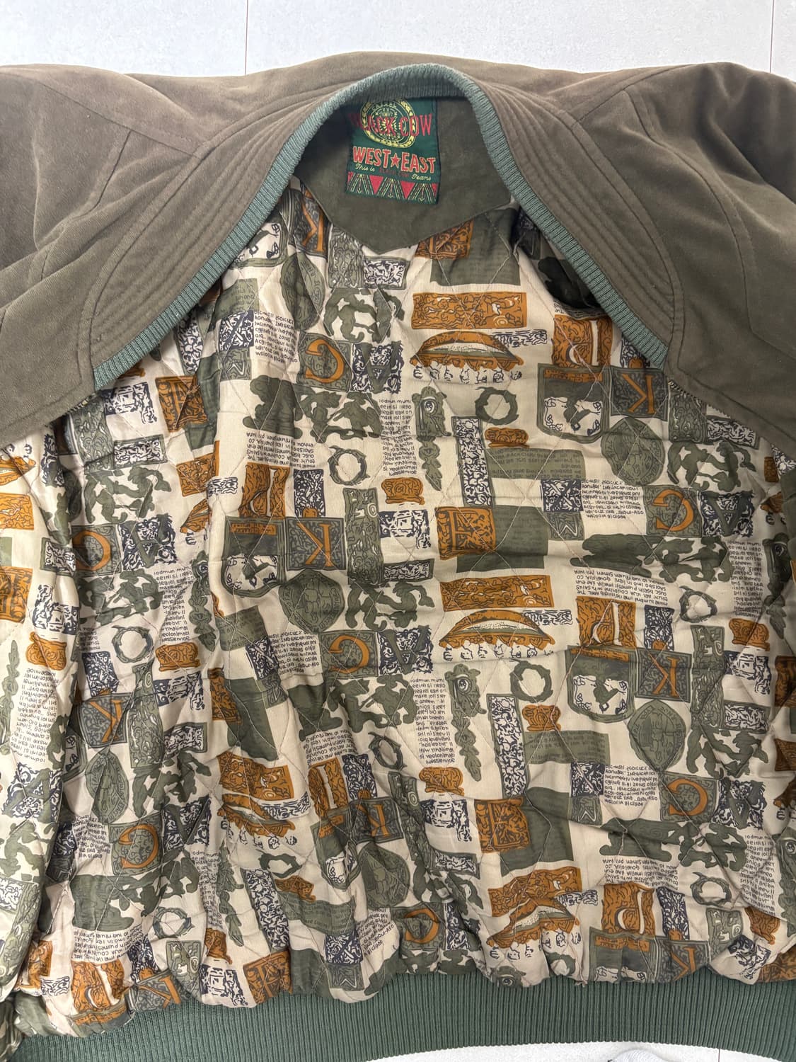 Vintage bomber jacket 상품이미지2