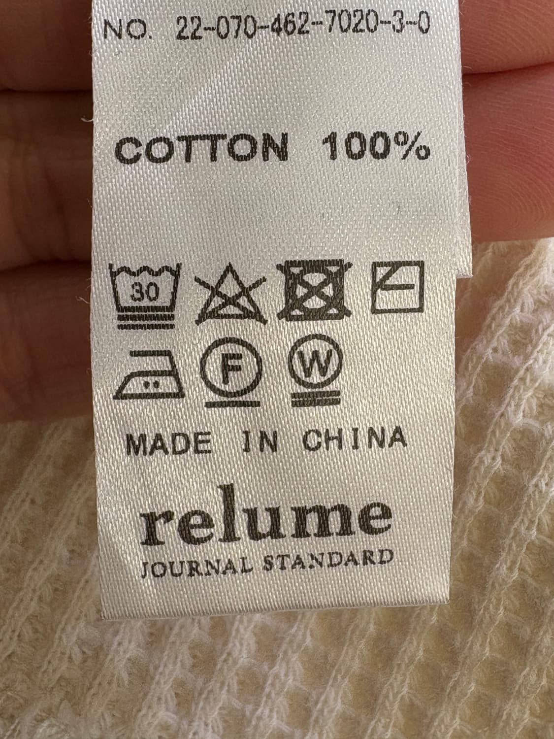 RELUME BY JOURNAL STANDARD 니트 상품이미지9