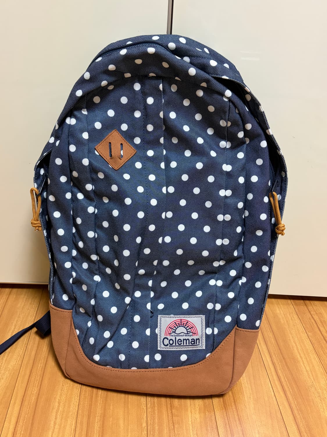 콜맨 데님 도트 빈티지 백팩 상품이미지1