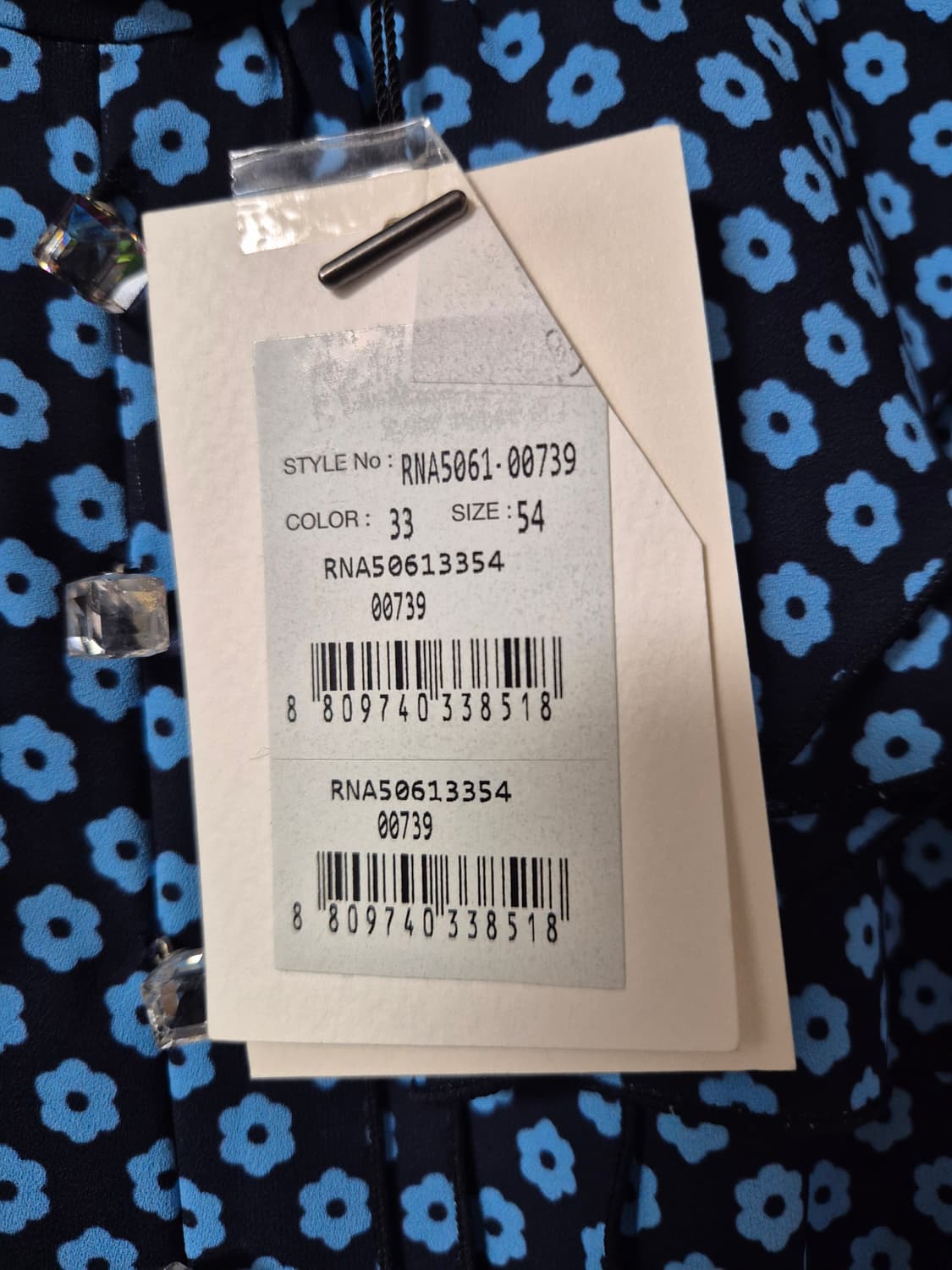 (새제품) 레니본 원피스 플라워 패턴원피스 55 (20년) 상품이미지7