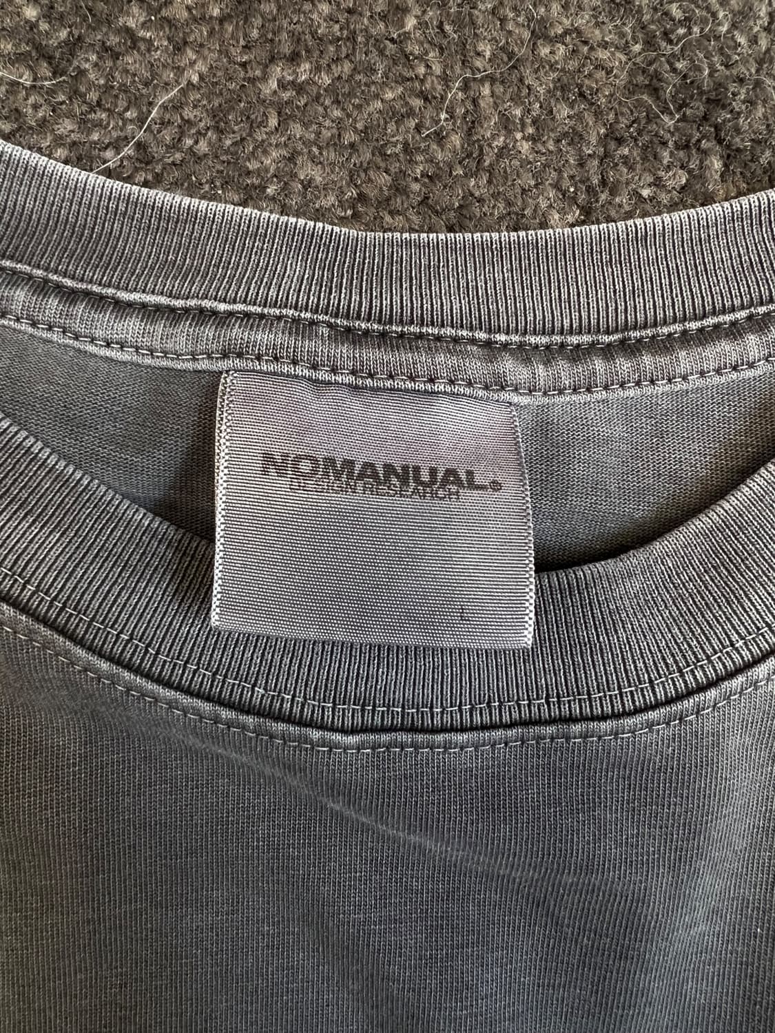 노매뉴얼 그래픽 롱슬리브 상품이미지5