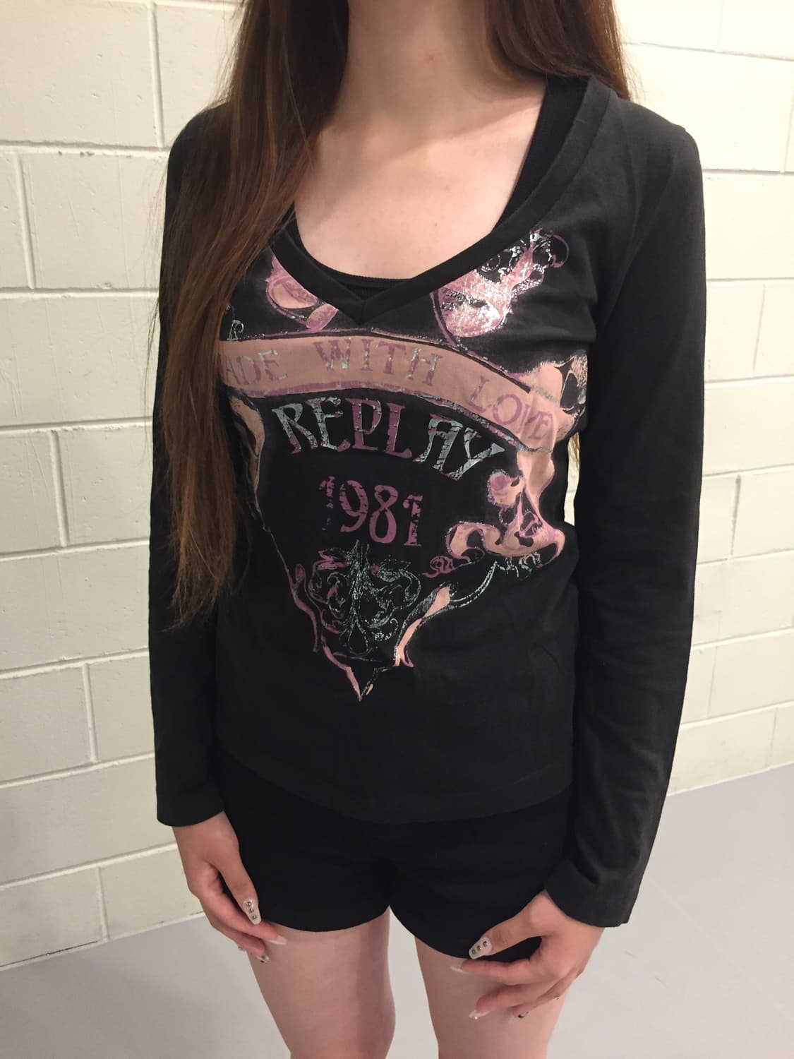 “Replay Punk V-neck Long-sleeve 상품이미지3