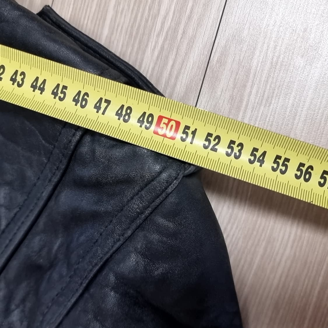 한국제 80-90년대 CAPRICCIO 블랙 가죽 라이더 자켓(100) 상품이미지8