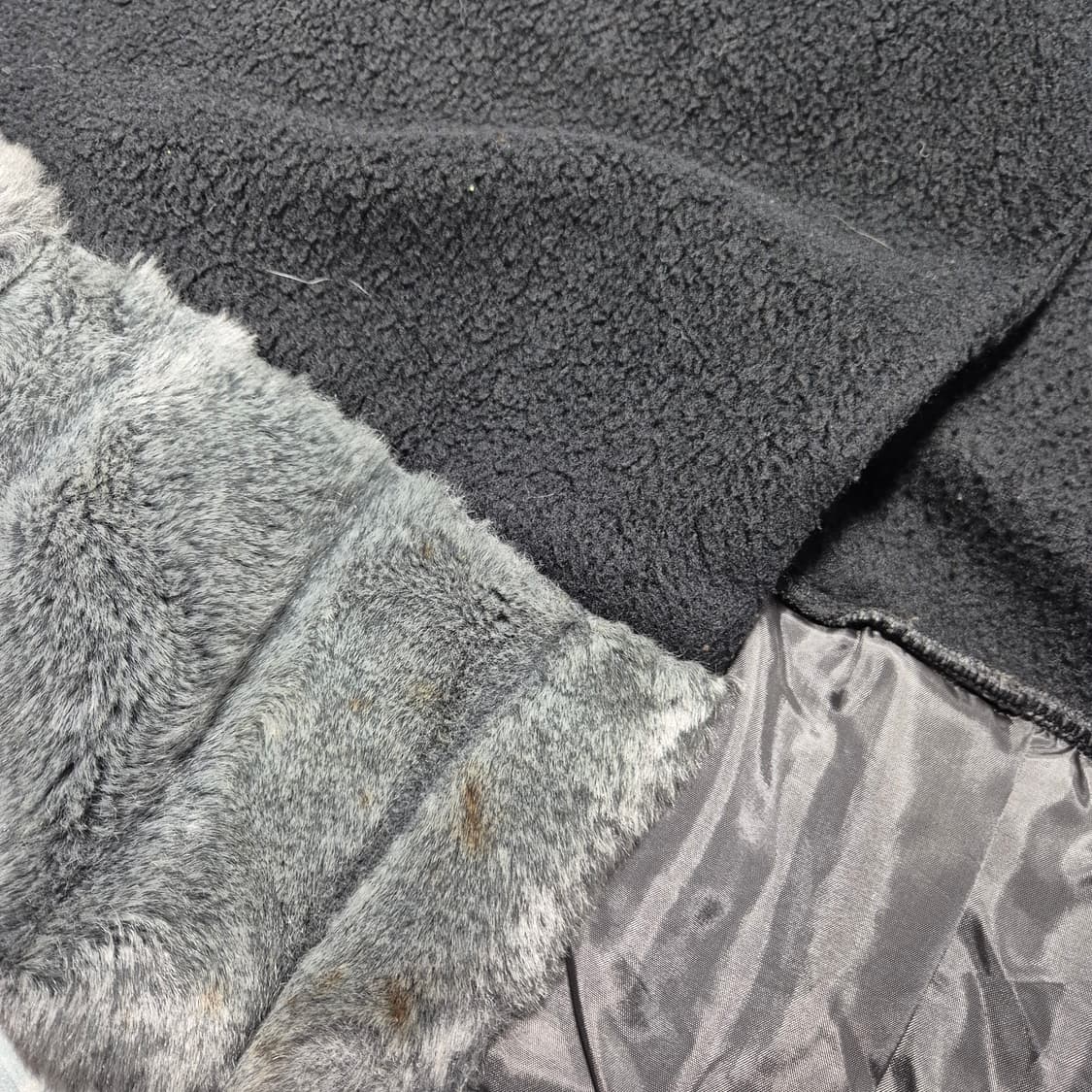 Valley 퍼 칼라 망토 상품이미지5