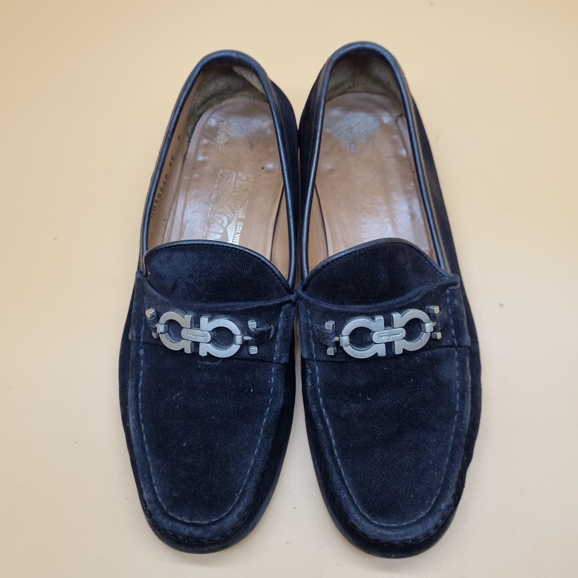 페라가모 스웨이드 간니치 남성로퍼8 260-265 상품이미지2