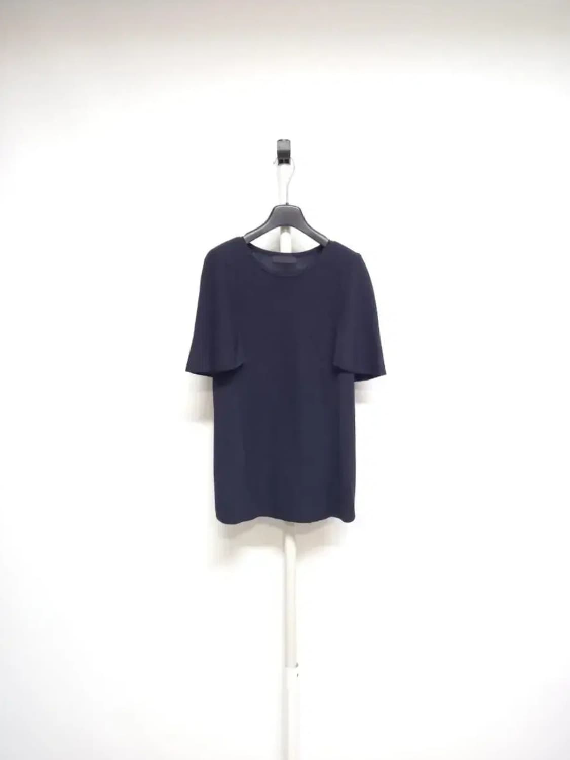 새 마인 MINE 네이비 케이프형 니트블라우스 F 상품이미지1