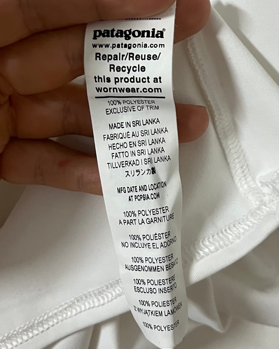 파타고니아 기능성 쿨링 티셔츠 상품이미지9