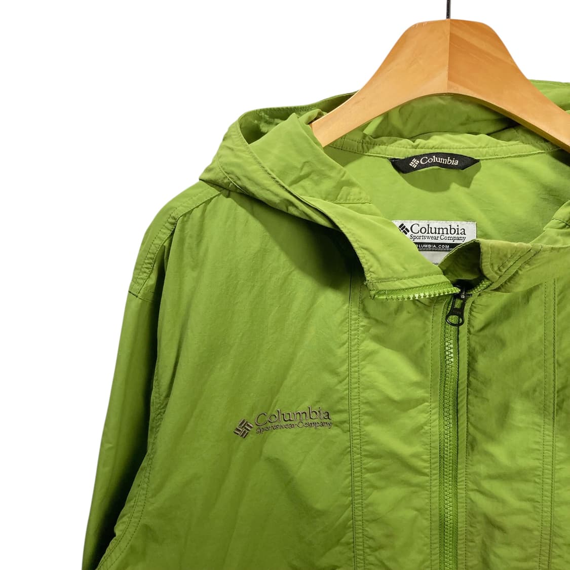 콜럼비아 라이트그린 바람막이 상품이미지3