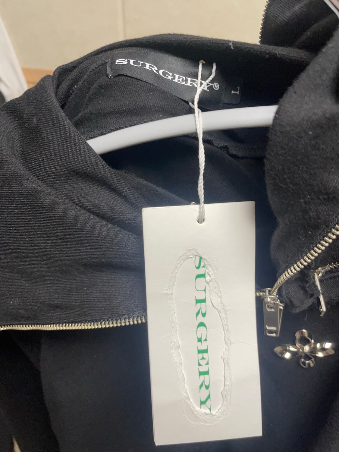 써저리 3way 사신 롱슬리브 L사이즈 블랙 상품이미지3