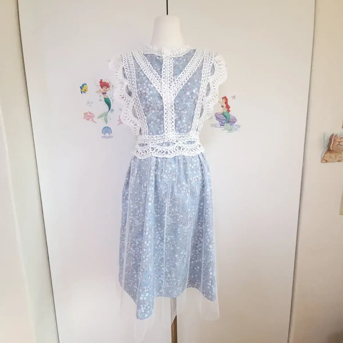 일본빈티지 민소매 샤원피스 상품이미지2