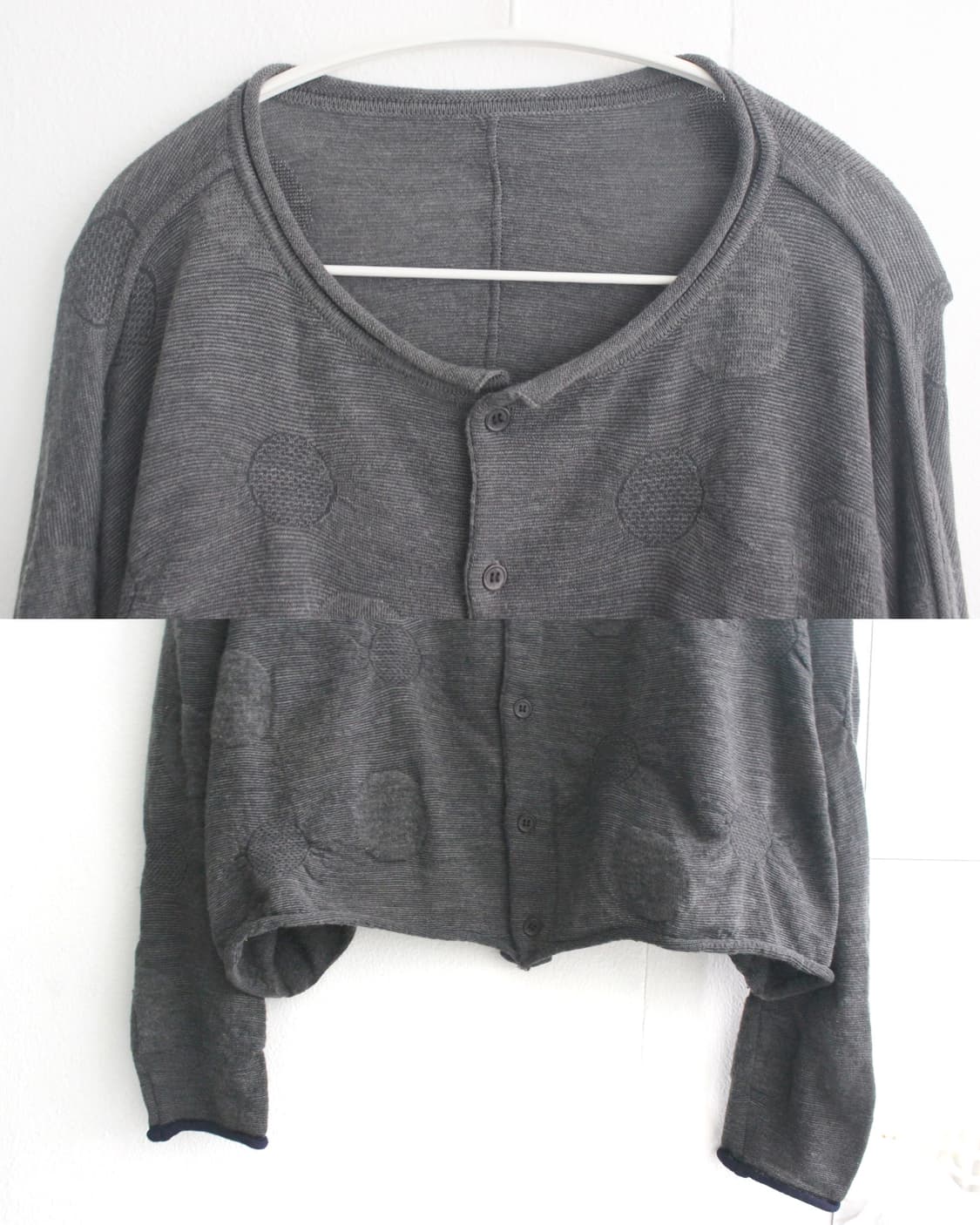 yohji yamamoto y’s  jacquard polkadot ca 상품이미지3