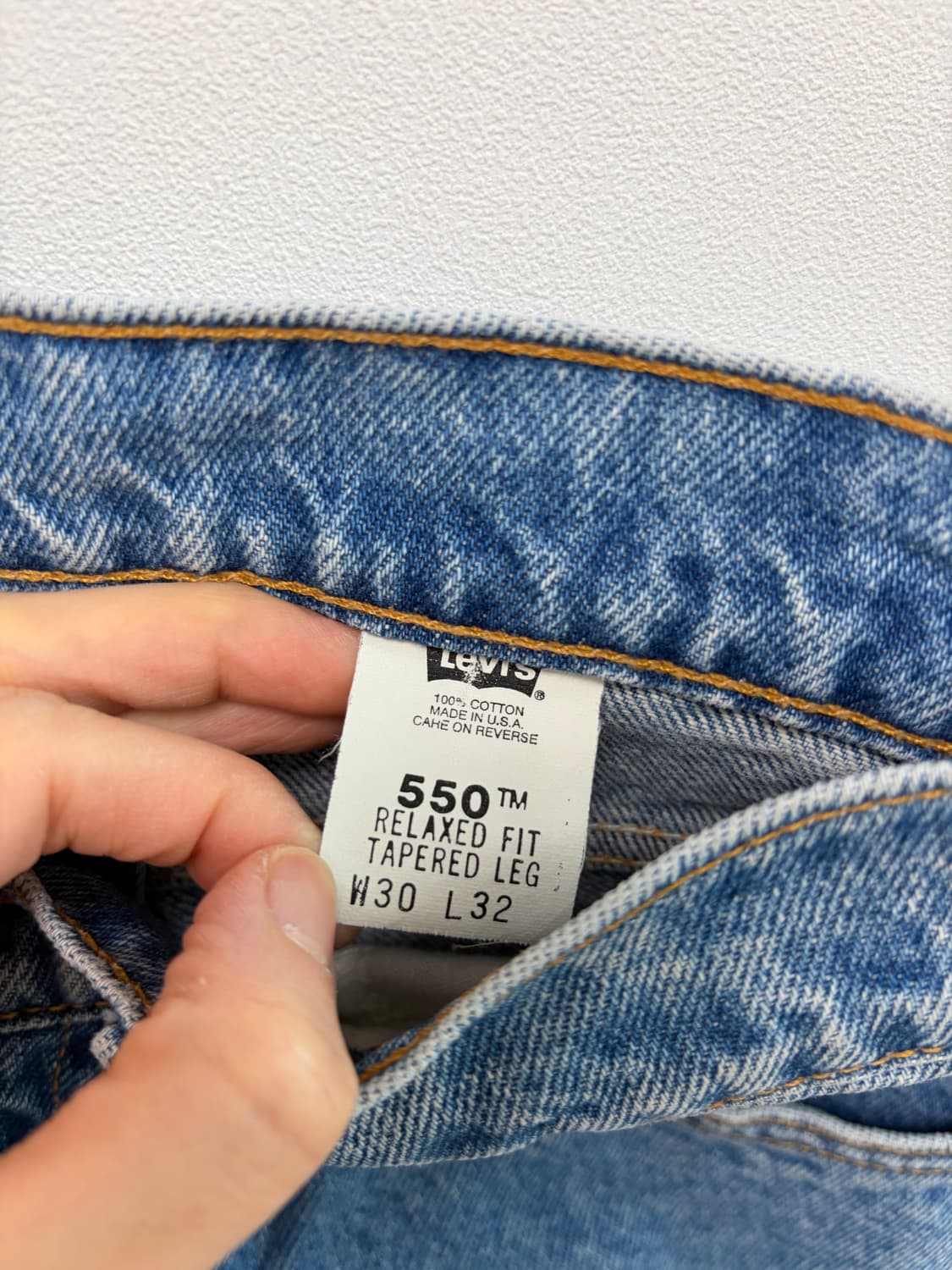 리바이스 550 오렌지탭 데님팬츠 (28.4inch)  상품이미지5