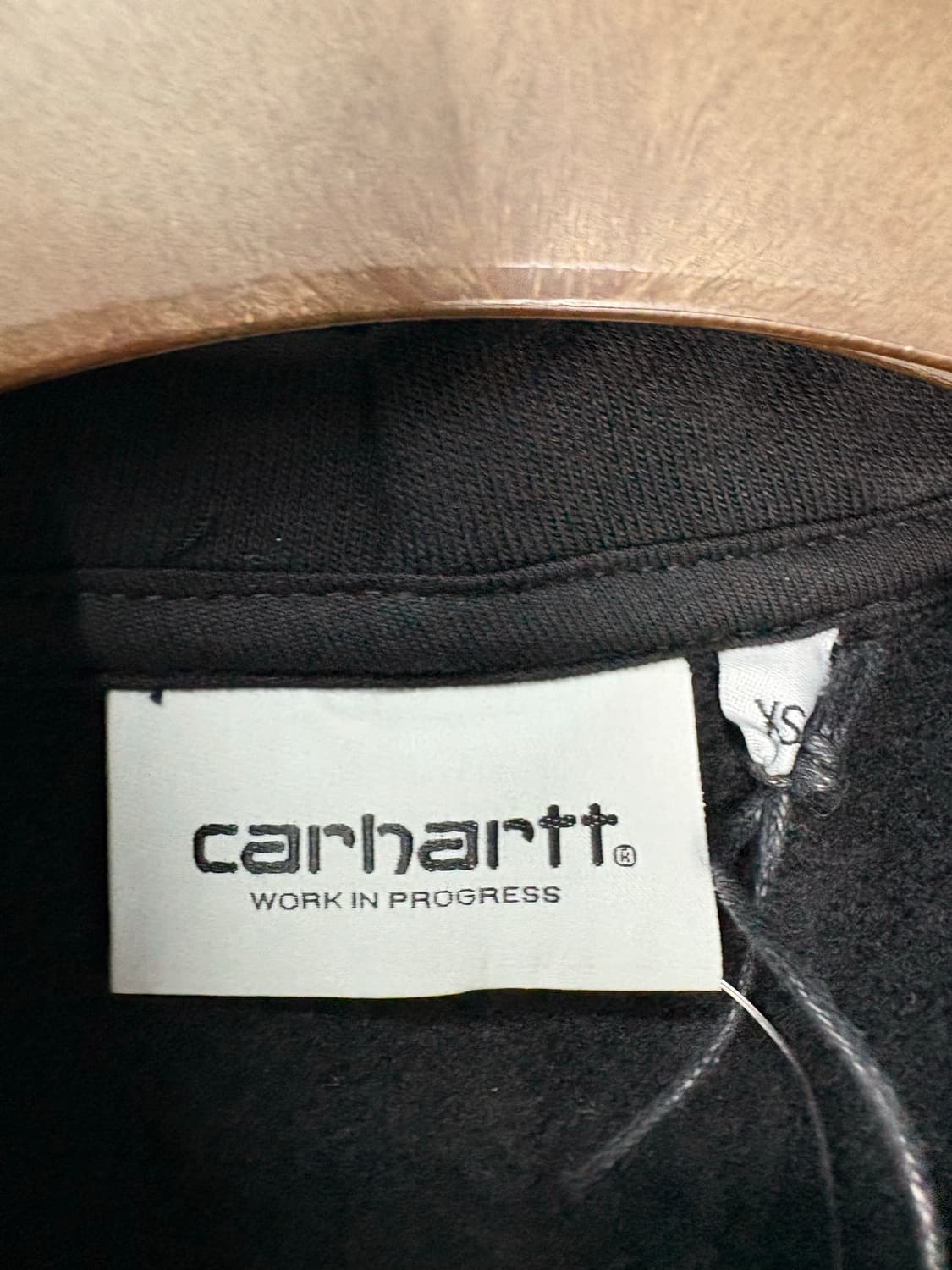 칼하트 WIP 후드 프로텍트 스웨트셔츠 블랙 A2455 상품이미지7