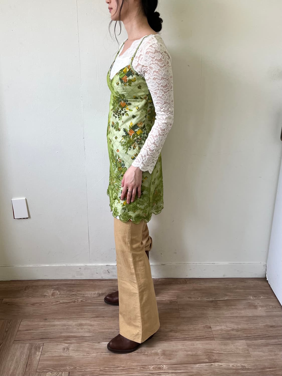 BAZaR 레이어드 슬리브리스 원피스 상품이미지9