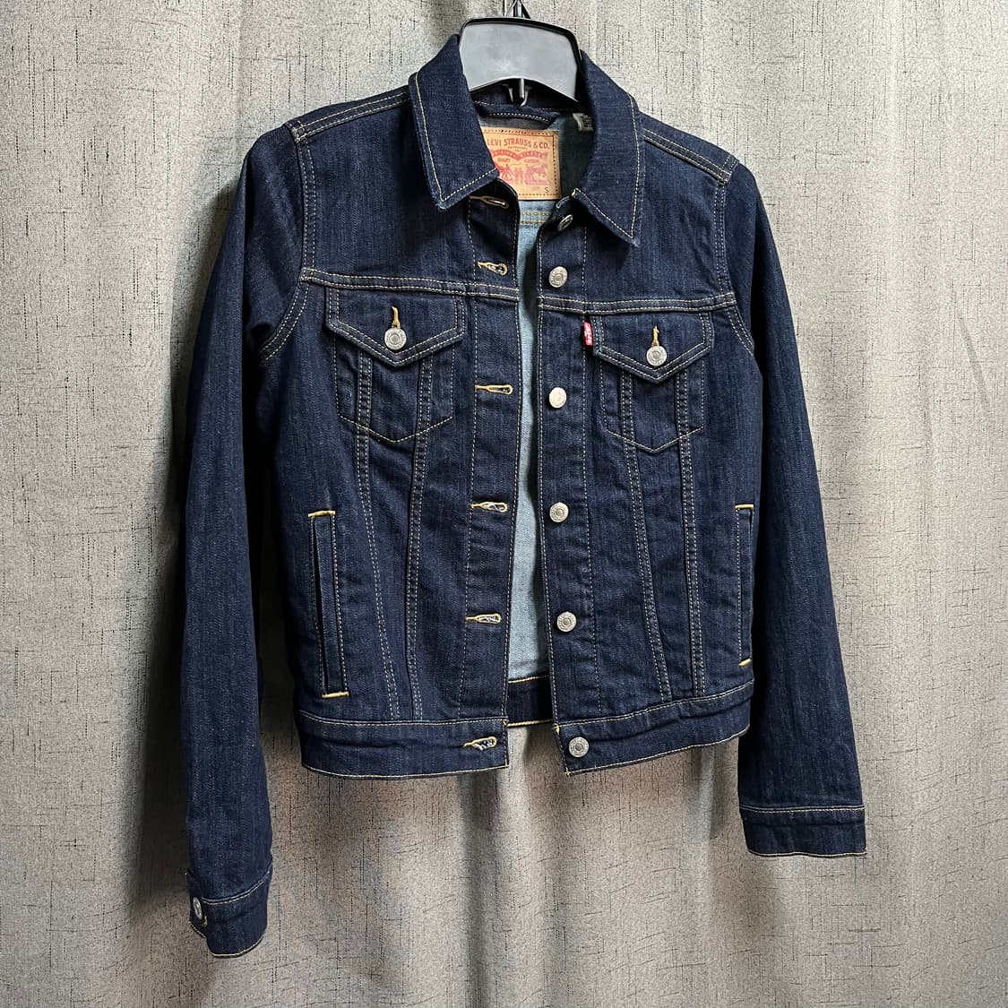 [S] 리바이스 여성 오리지널 트러커 데님 청자켓 상품이미지2