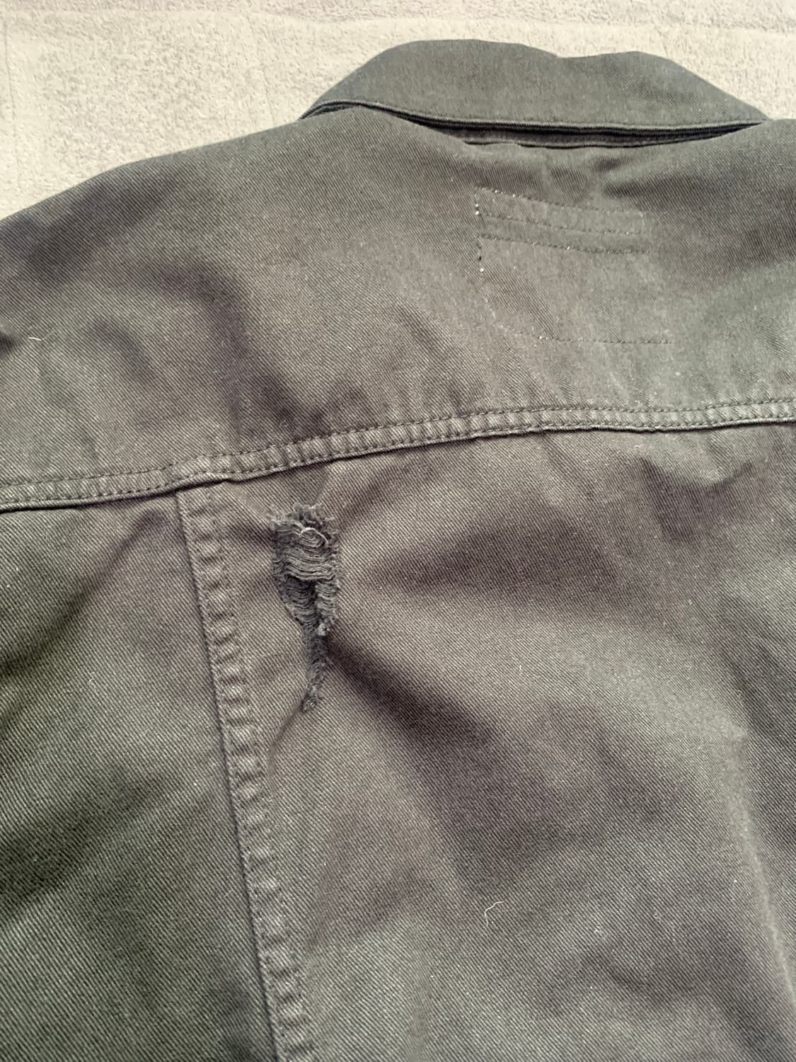 비바스튜디오 블랙 데님 자켓 M 상품이미지7