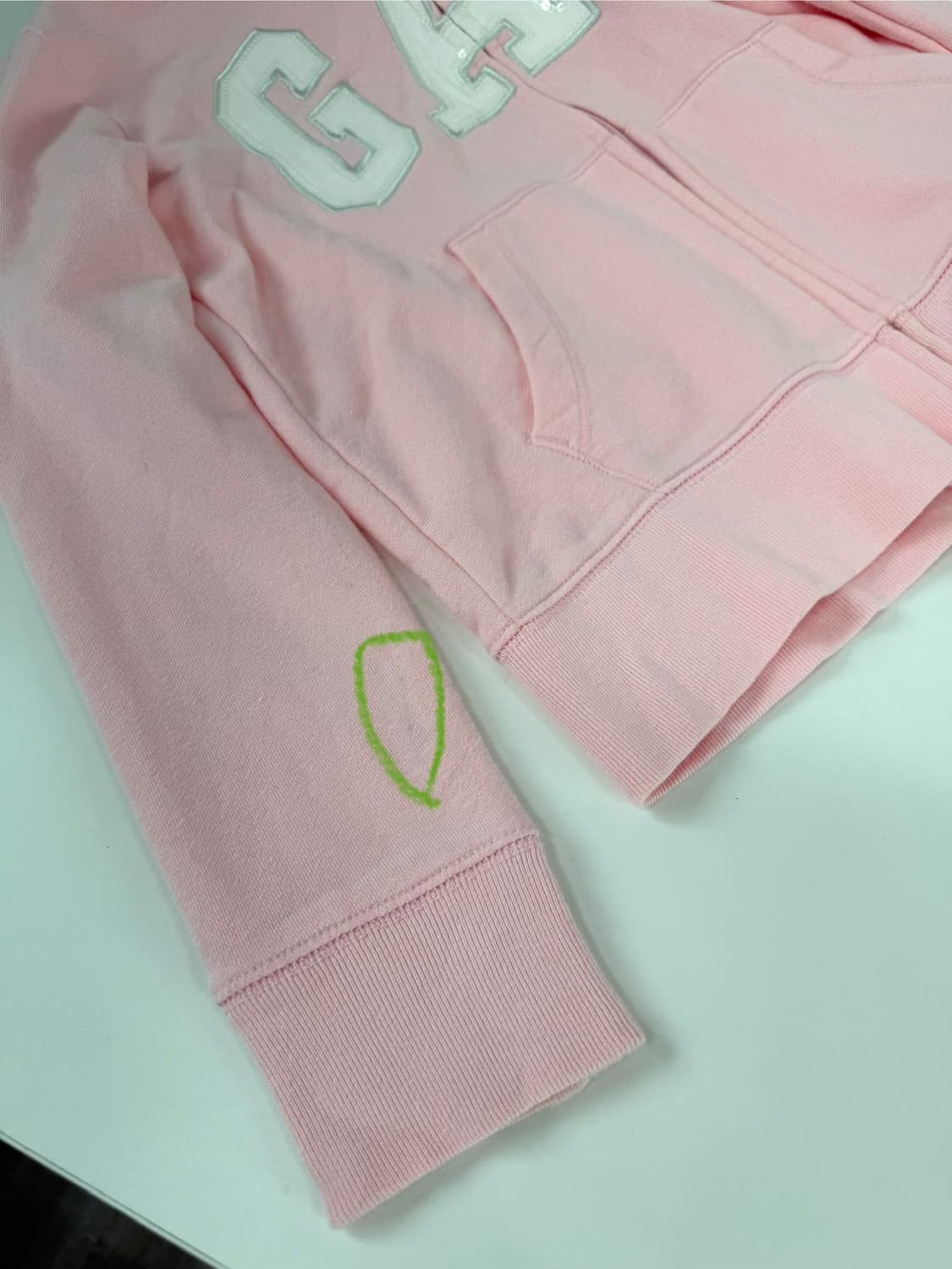 갭 연핑크 후드집업  상품이미지3