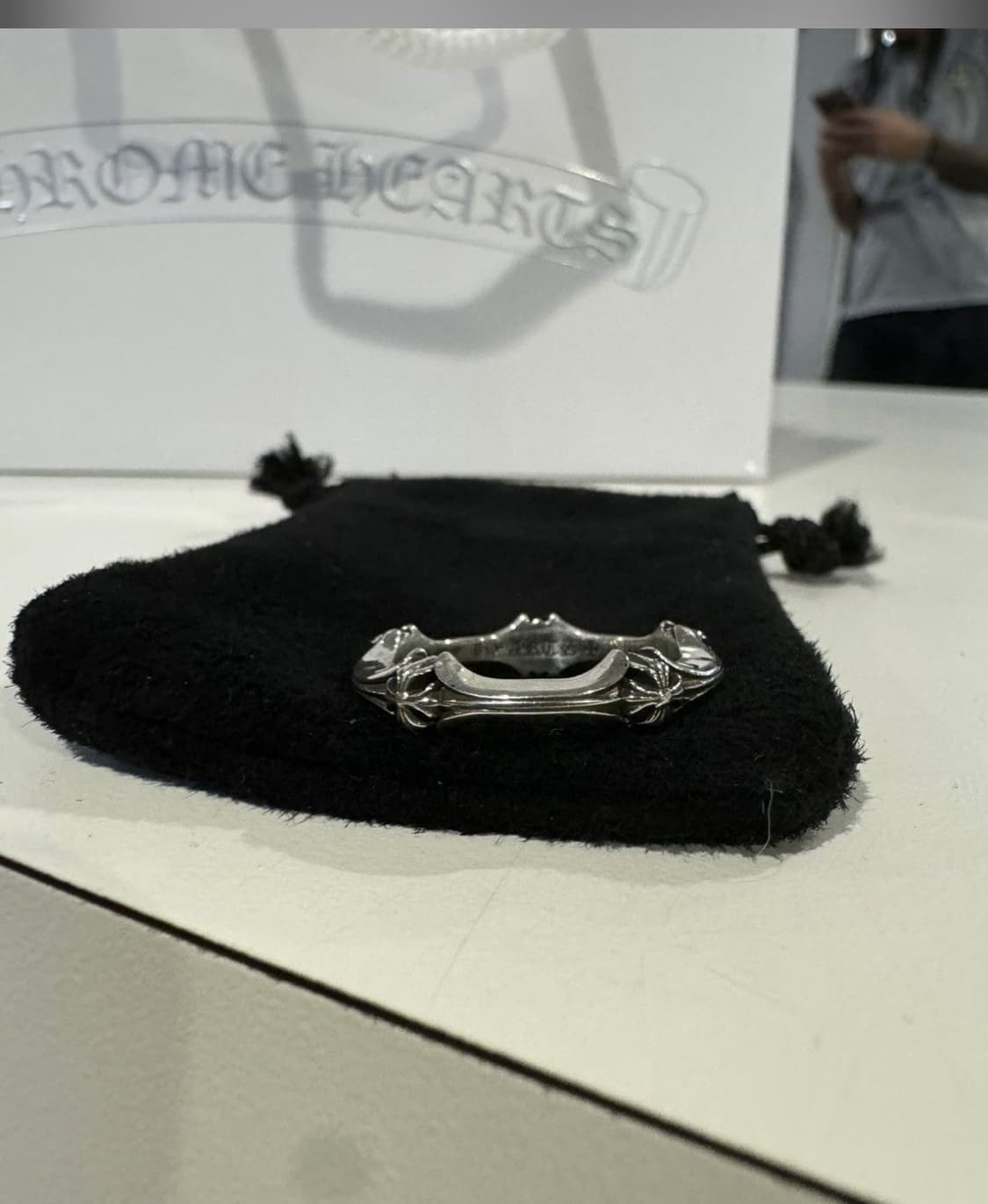 크롬하츠 본 링 us7.5 상품이미지1