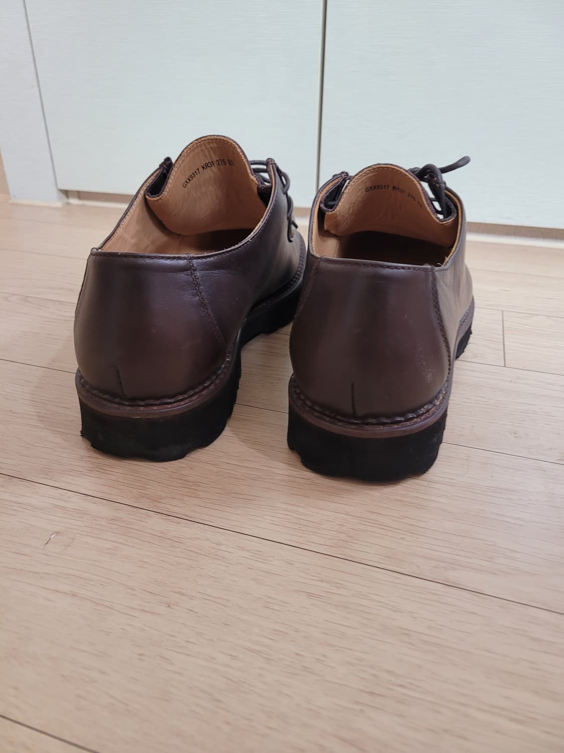 제니아 XENIA 남자 티롤리안 더비슈즈 275 브라운 상품이미지3