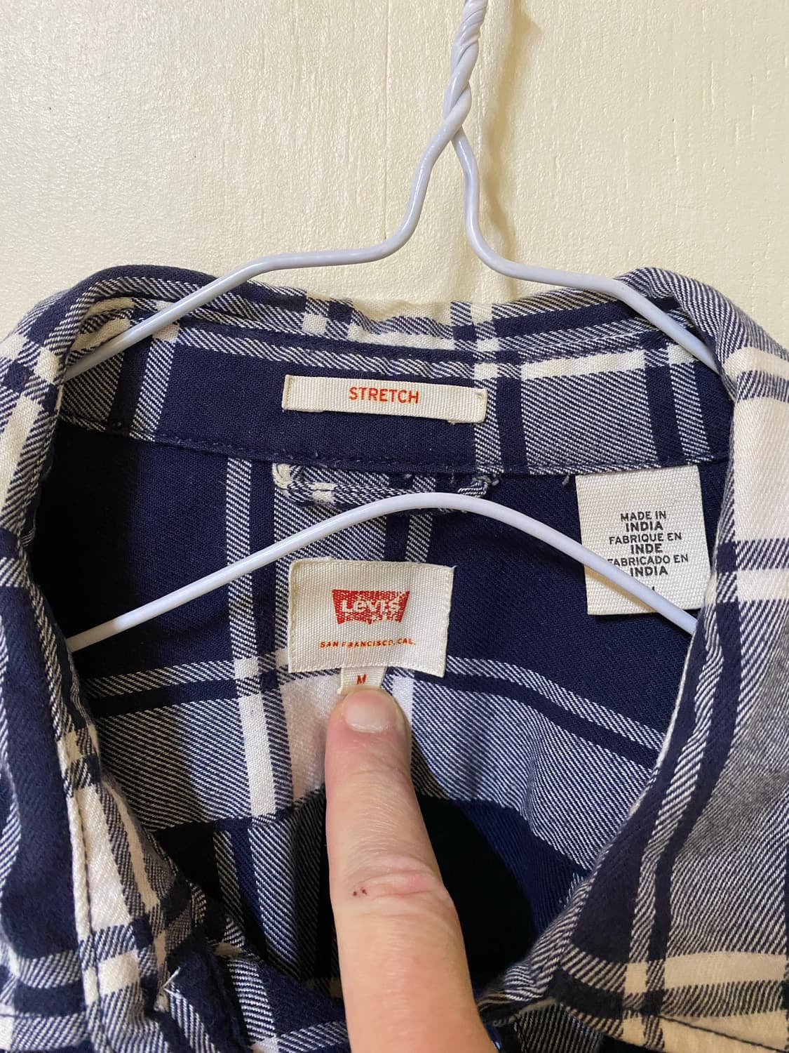 리바이스 플라넬 셔츠 상품이미지3