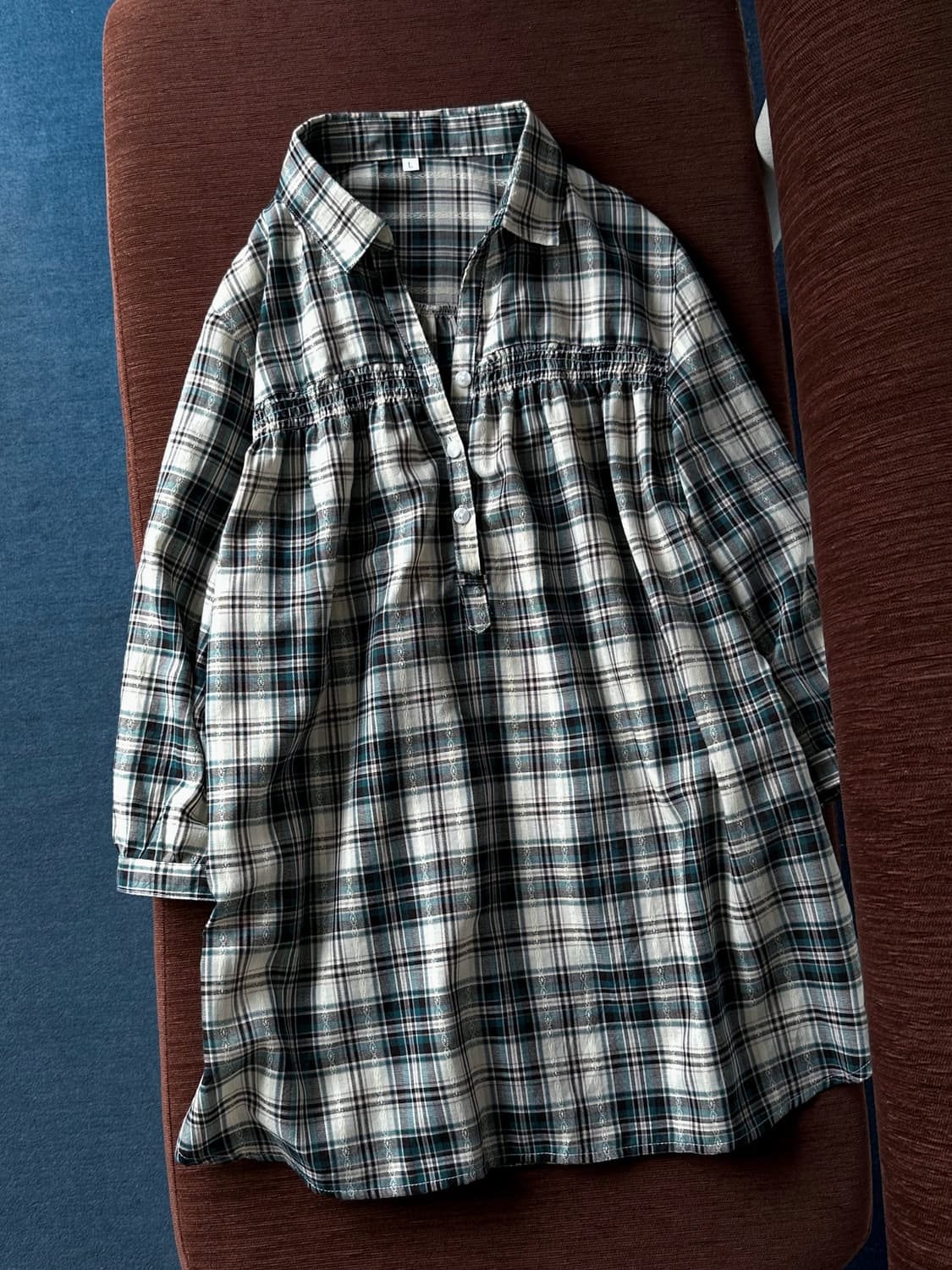Light cotton high gauge design shirt 상품이미지1