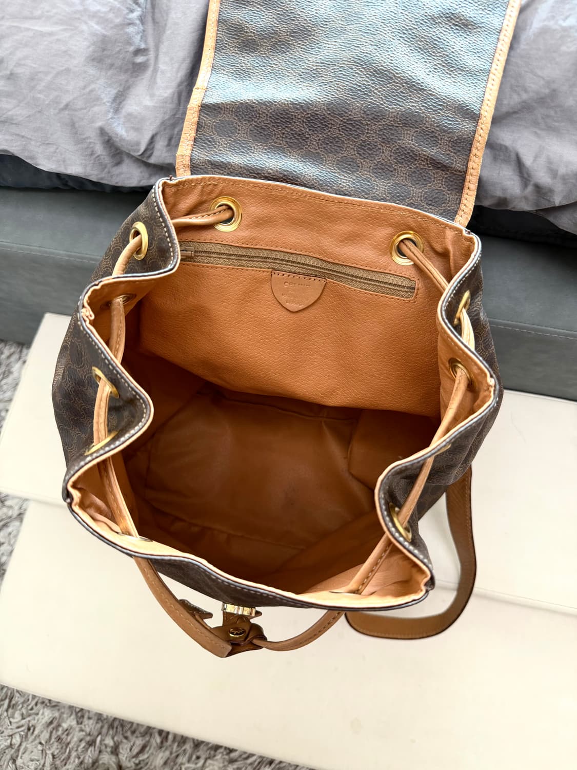 올드 셀린느 마카담 백팩 상품이미지9