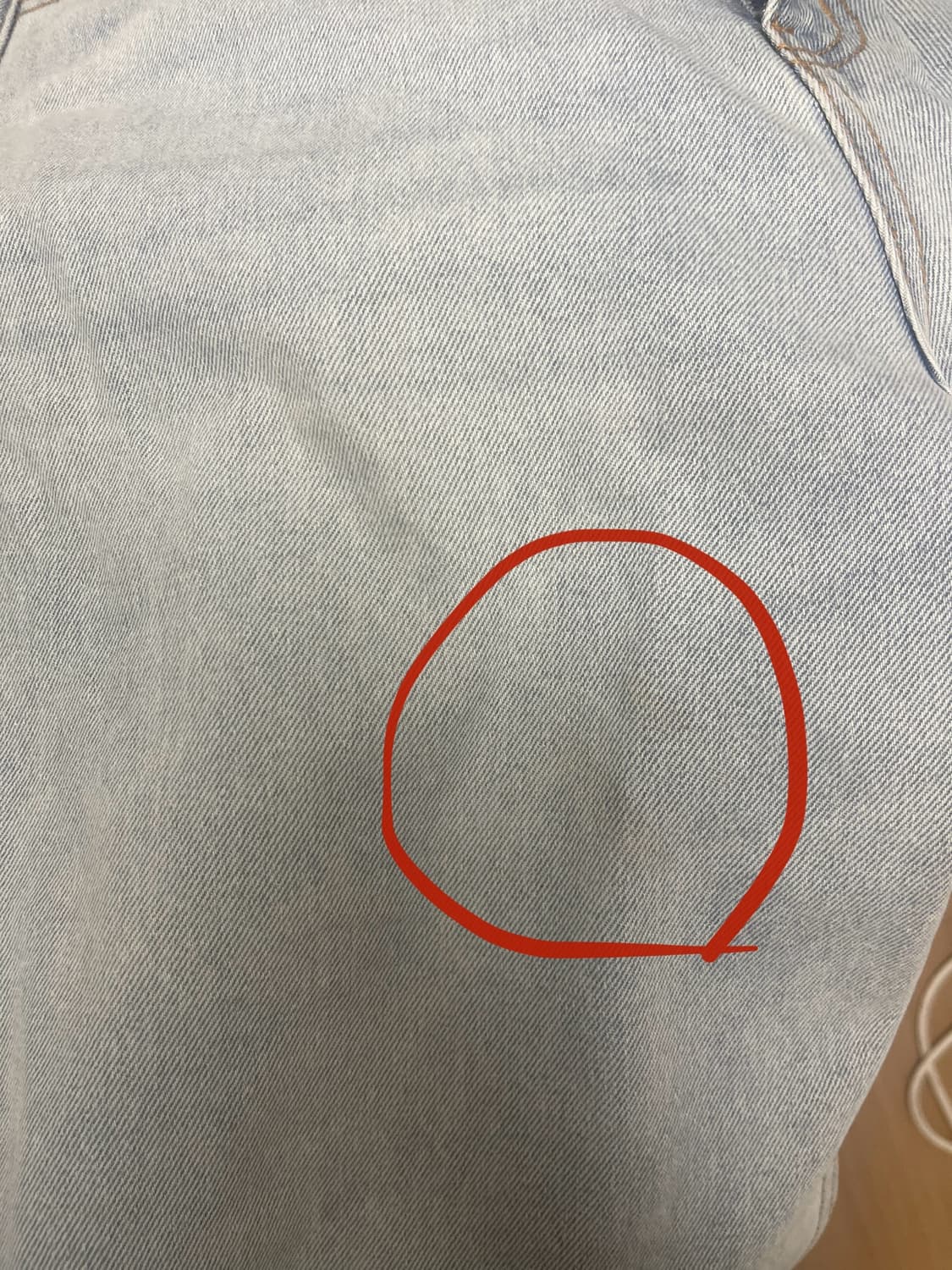 엔조블루스 빈티지 와이드 데님 (택달림ㅇ) 상품이미지3