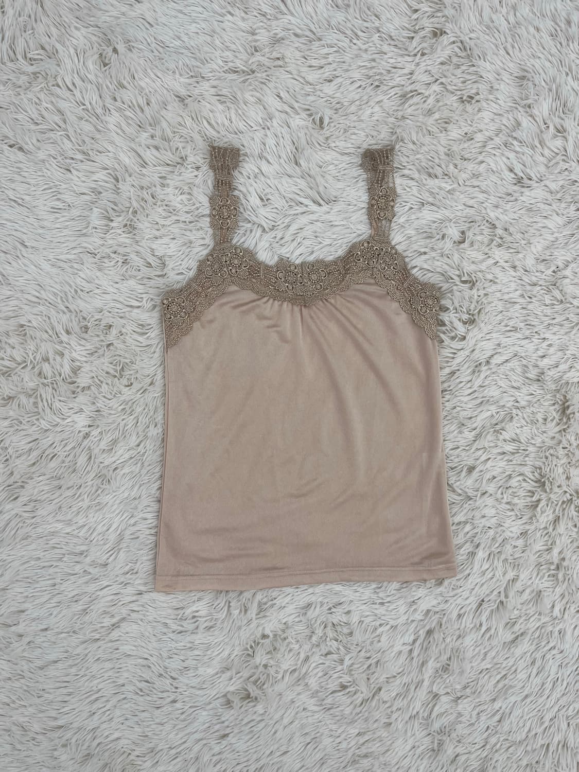 로즈베이지 레이스캐미솔 상품이미지1