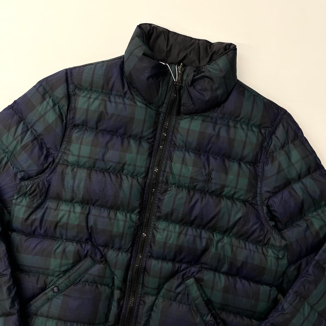 Polo 폴로랄프로렌 체크 리버시블 덕 다운 패딩 상품이미지2