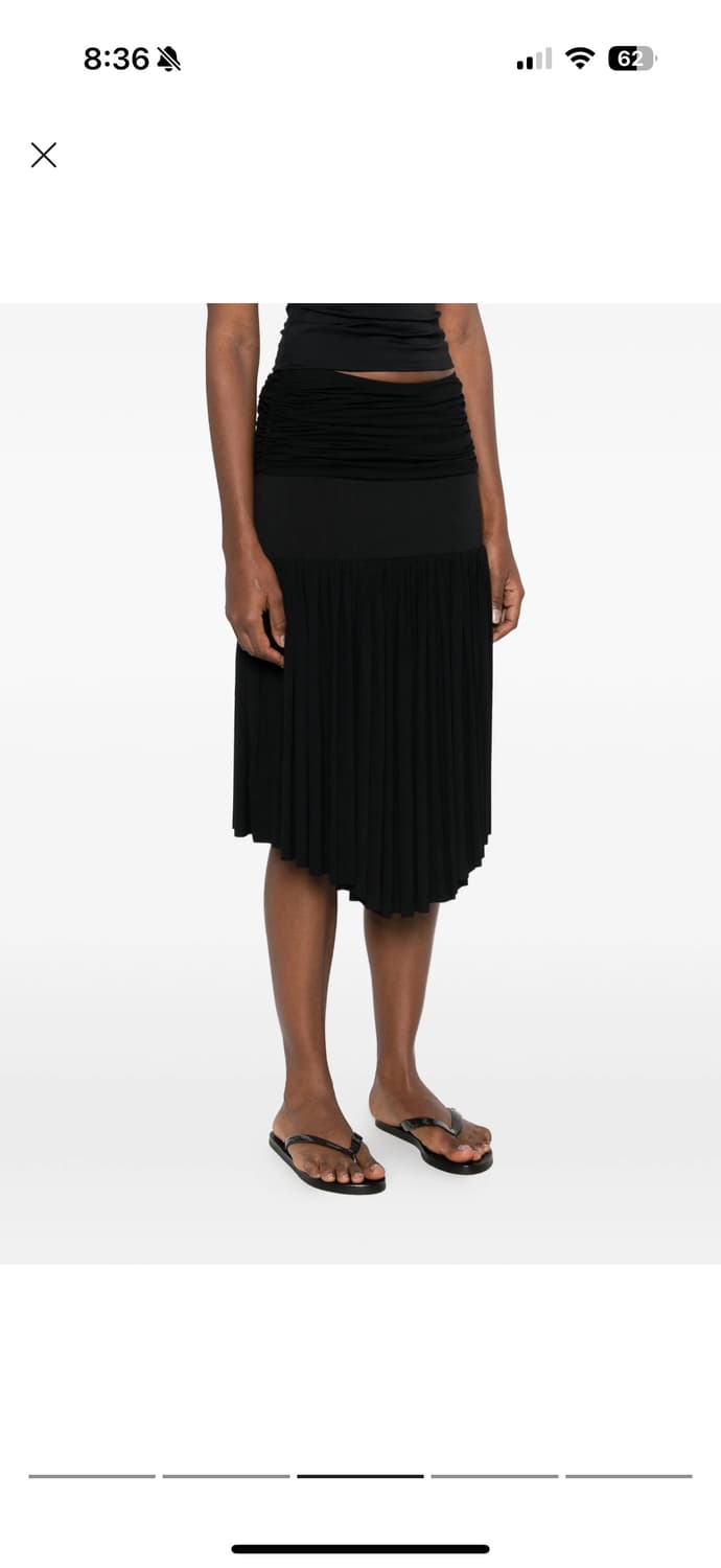 (새상품) Gumaguas 블랙 스커트 s 상품이미지4