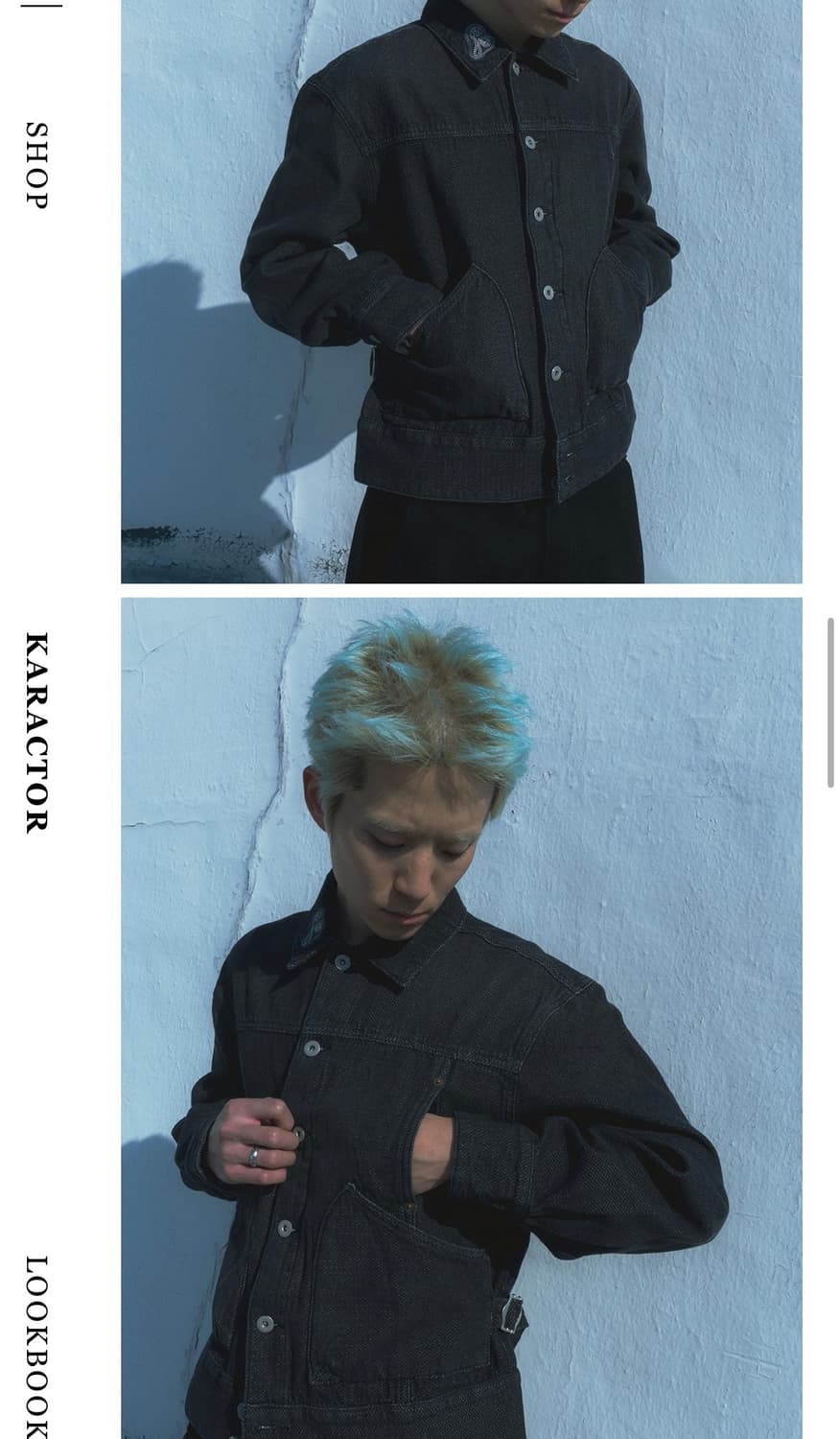 카락터(공용)Sphinx Denim Short Trucker Jacket 상품이미지2