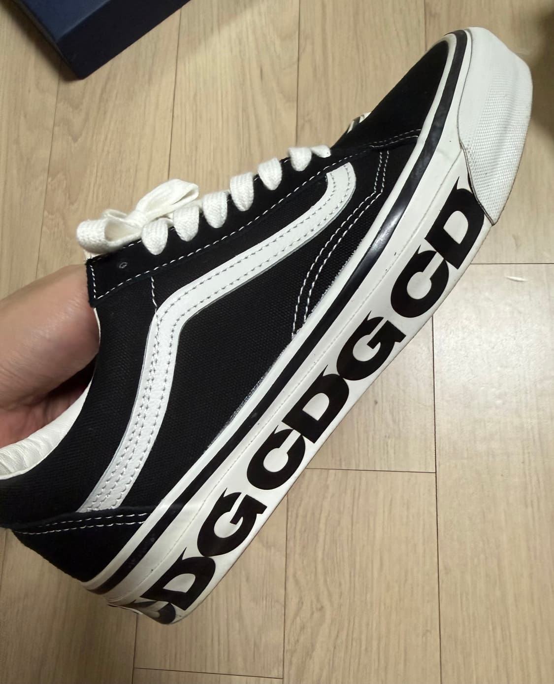 반스(VANS)X꼼데가르송(CDG) 올드스쿨 블랙 265 상품이미지2