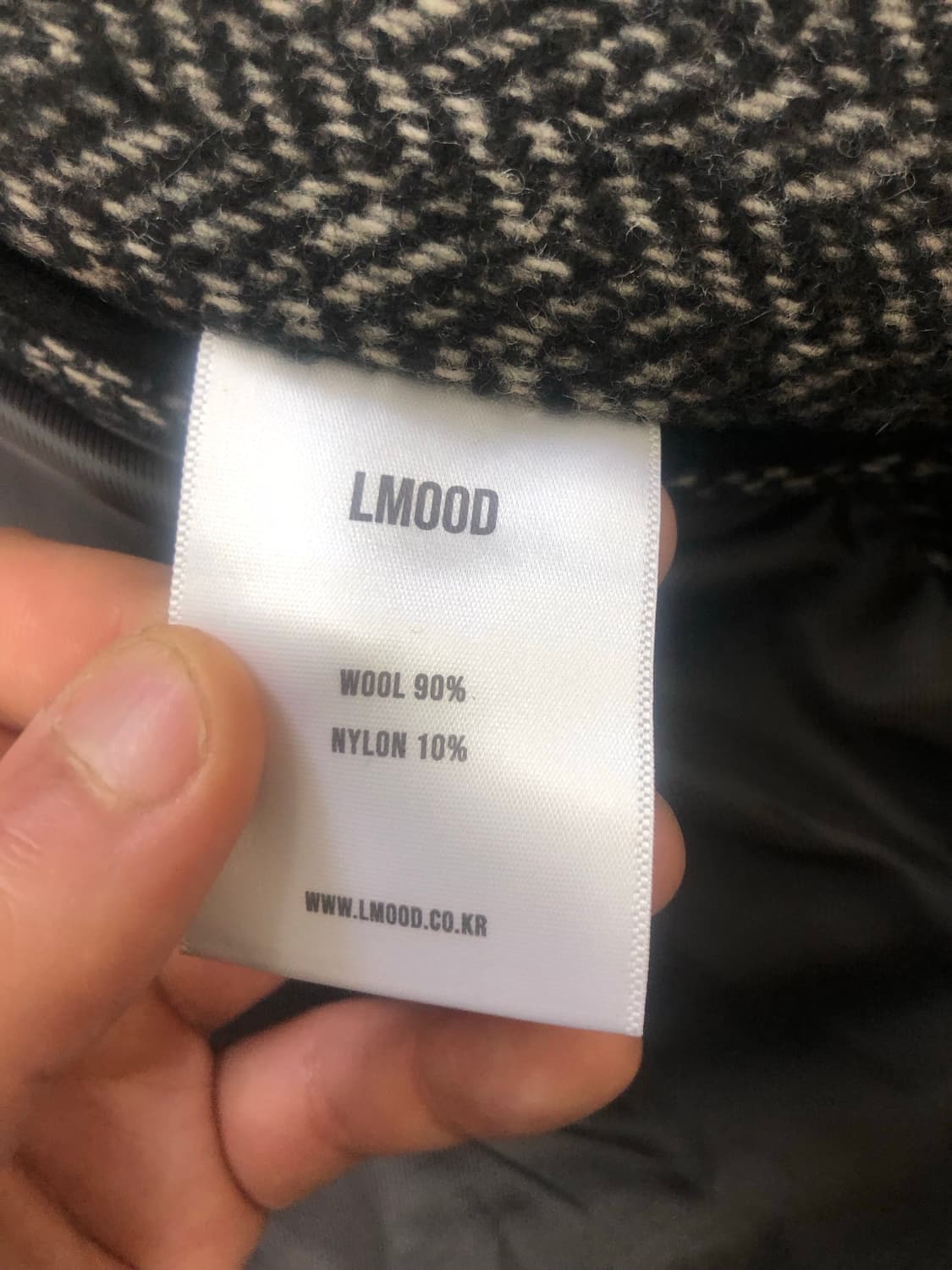 엘무드 헤리트위스트 더블코트 사이즈 48 상품이미지3