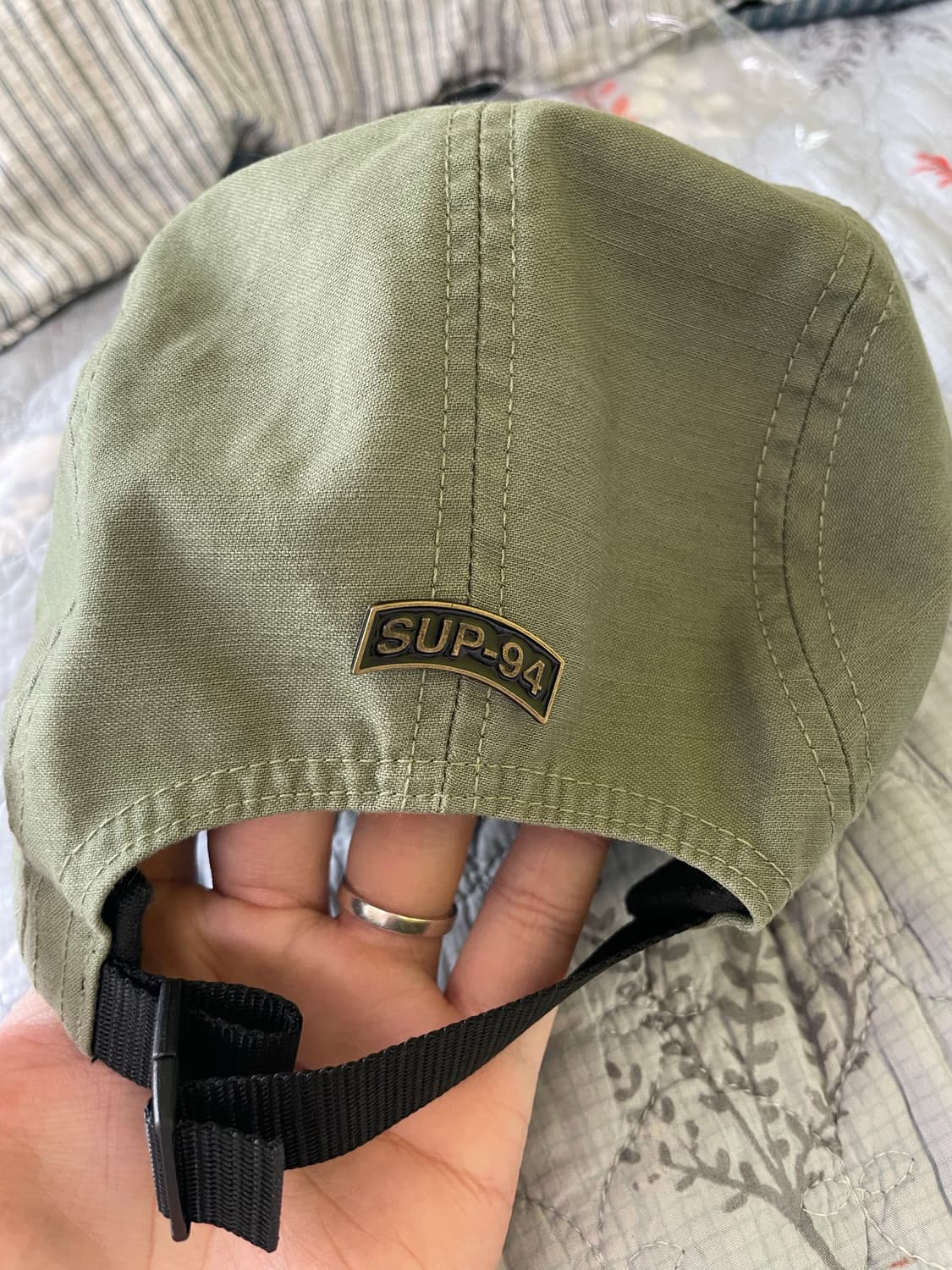 FW24 슈프림 밀리터리 캠프캡 올리브 상품이미지2