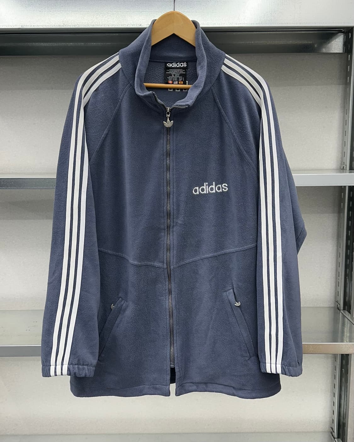 (L오버핏)80~90'S 아디다스 후리스 자켓-M1329 상품이미지8