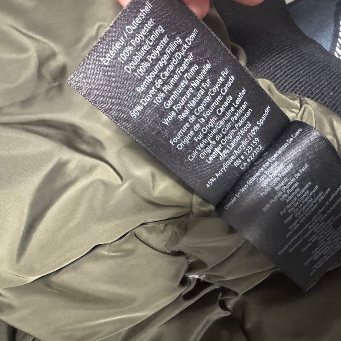 정품) 맥케이지 덕다운 패딩점퍼 36 사이즈 (남성 90-95) 상품이미지7