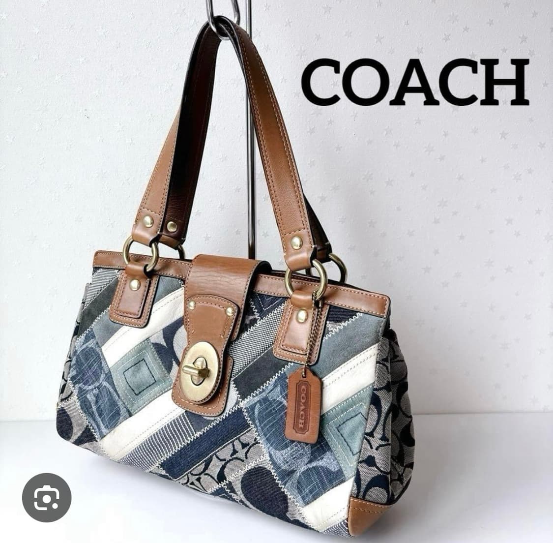 Coach 코치 패치워크 토트백 상품이미지4