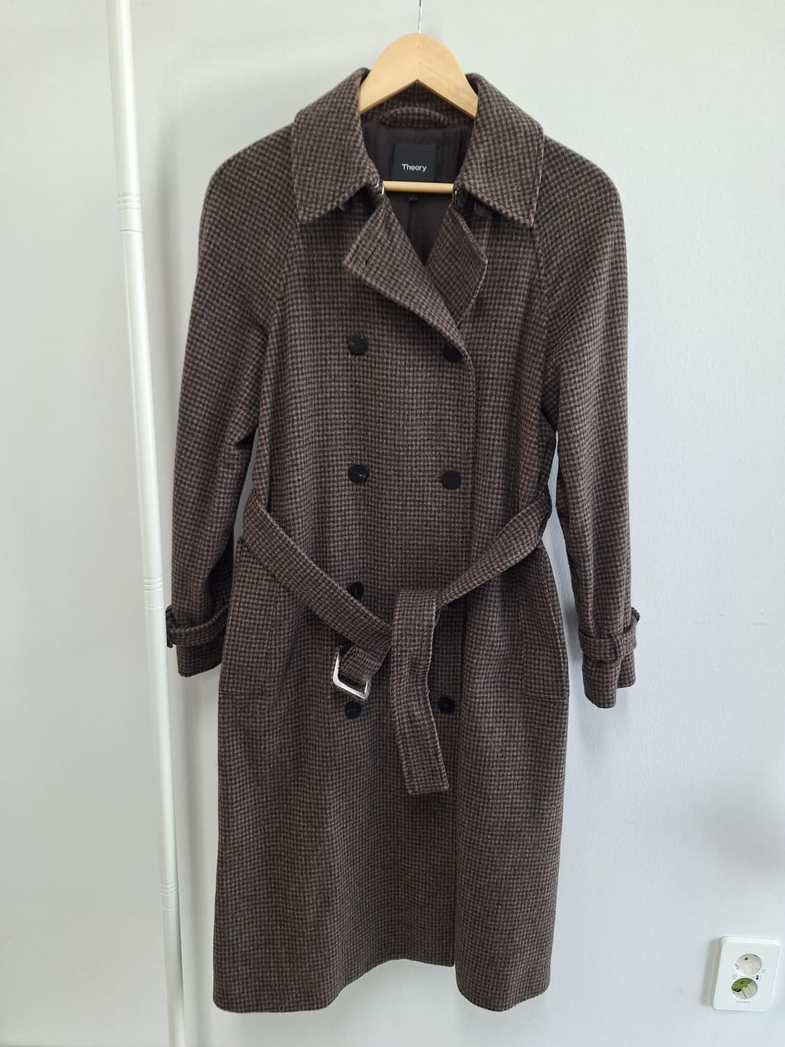 띠어리 하운드 투스 코트 상품이미지3