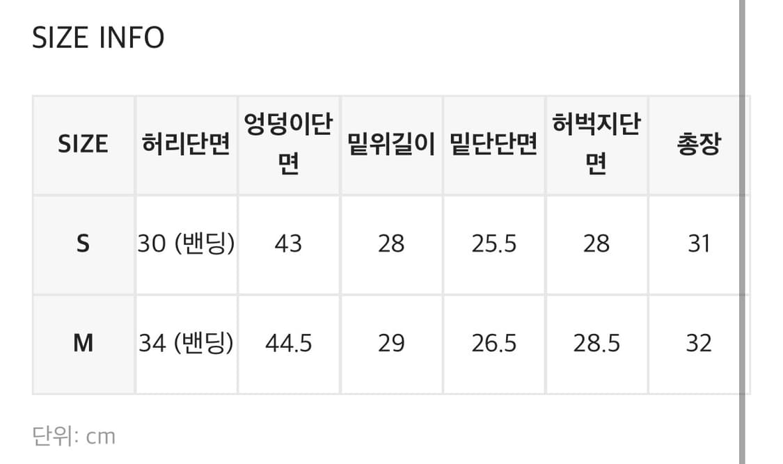 블랙업 프렌느 밴딩 마이크로 숏팬츠 M 상품이미지2