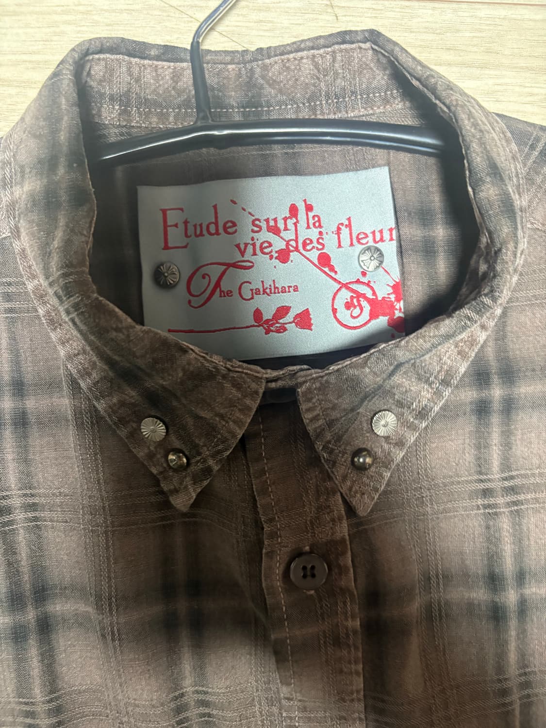 가키하라 체크셔츠 상품이미지2