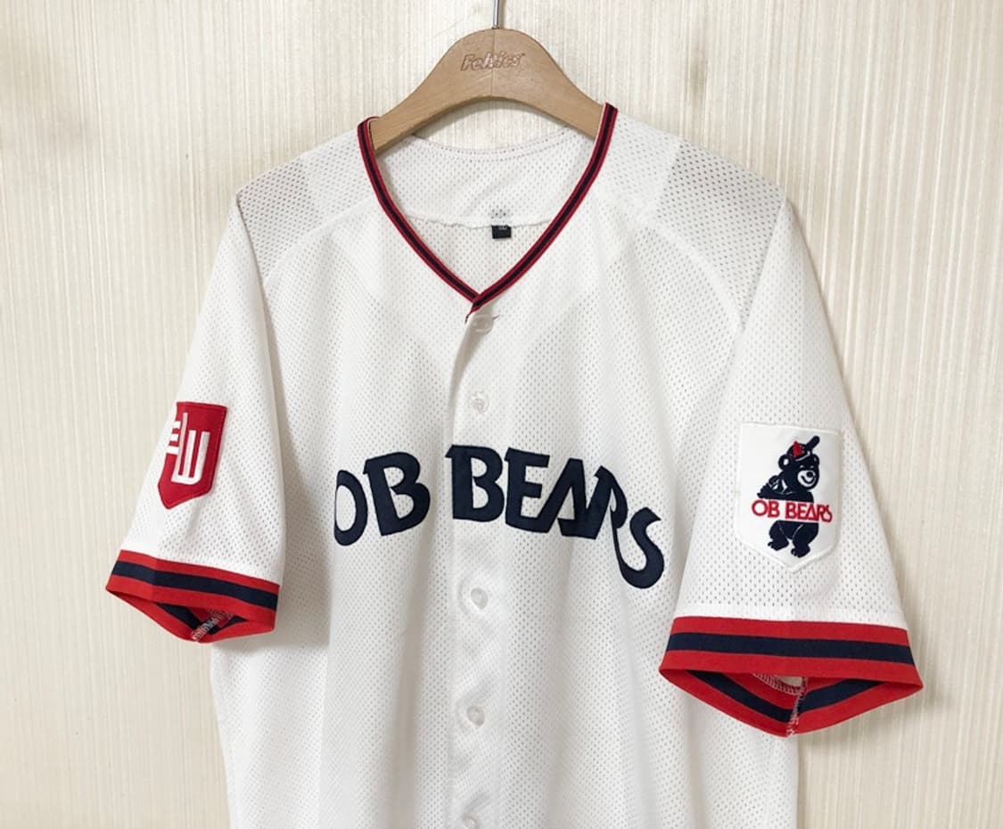 KBO 두산올드 OB베어스 홈유니폼/져지 110 상품이미지6