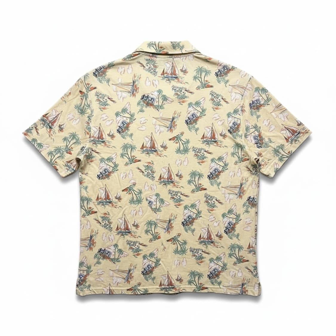 Polo Ralph Lauren 폴로 랄프로렌 옐로우 하와이안 패턴 반팔 상품이미지3