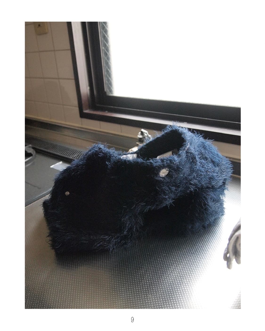 darich 다리치 헤어리 데님라이크 퍼 미니스커트 상품이미지4