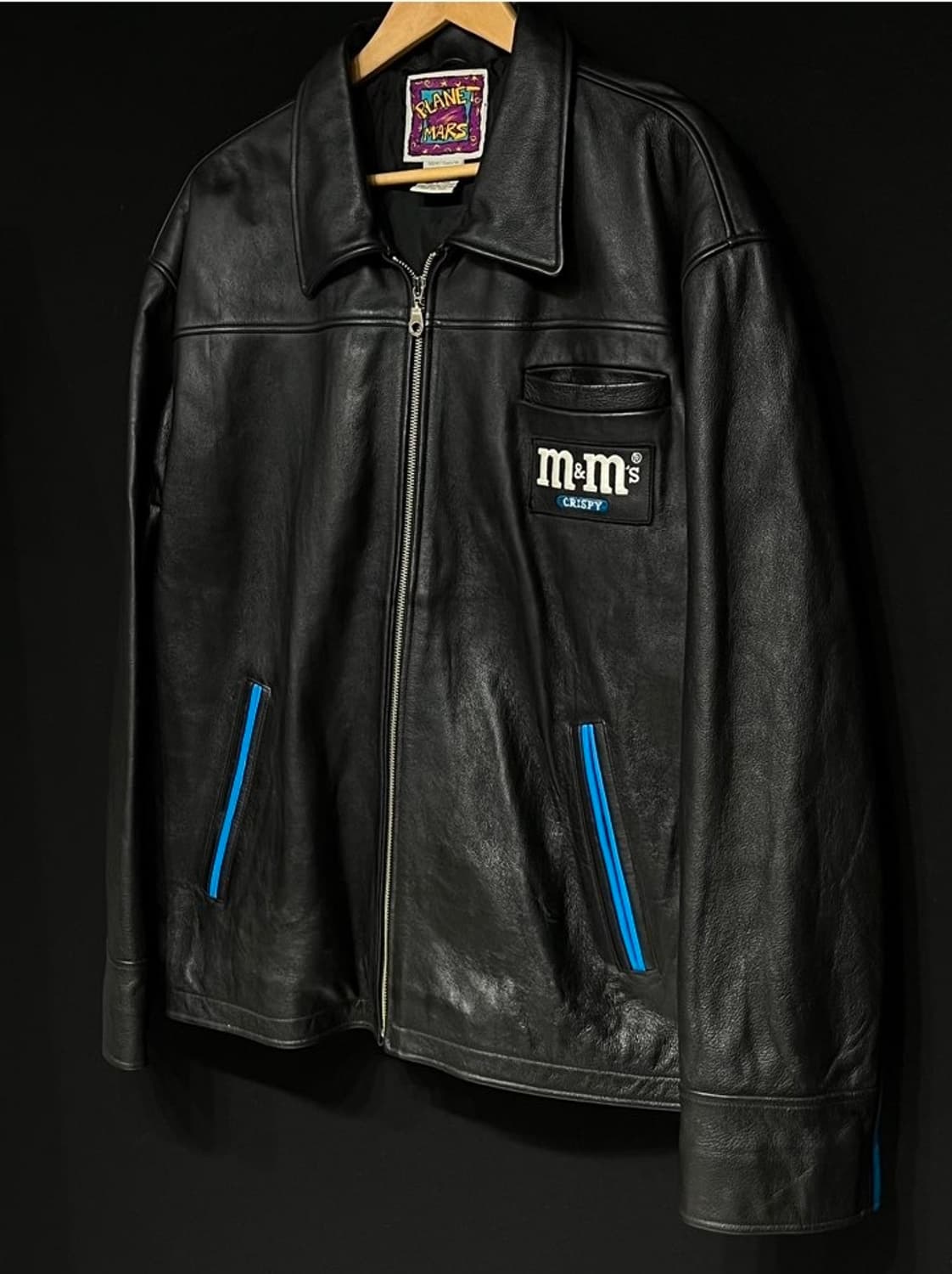 Planet Mars M&M's 올드스쿨  가죽자켓 상품이미지6