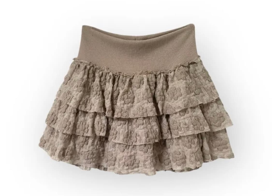 그린씨 플라워 캉캉스커트 상품이미지1