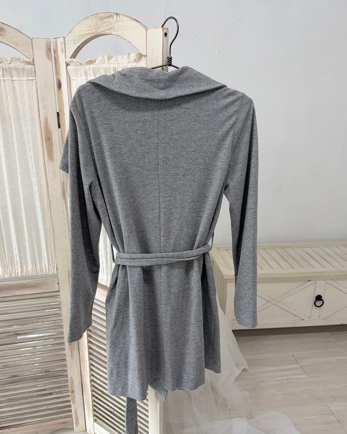 Rock Chic Gray over fit cardigan coat 상품이미지3