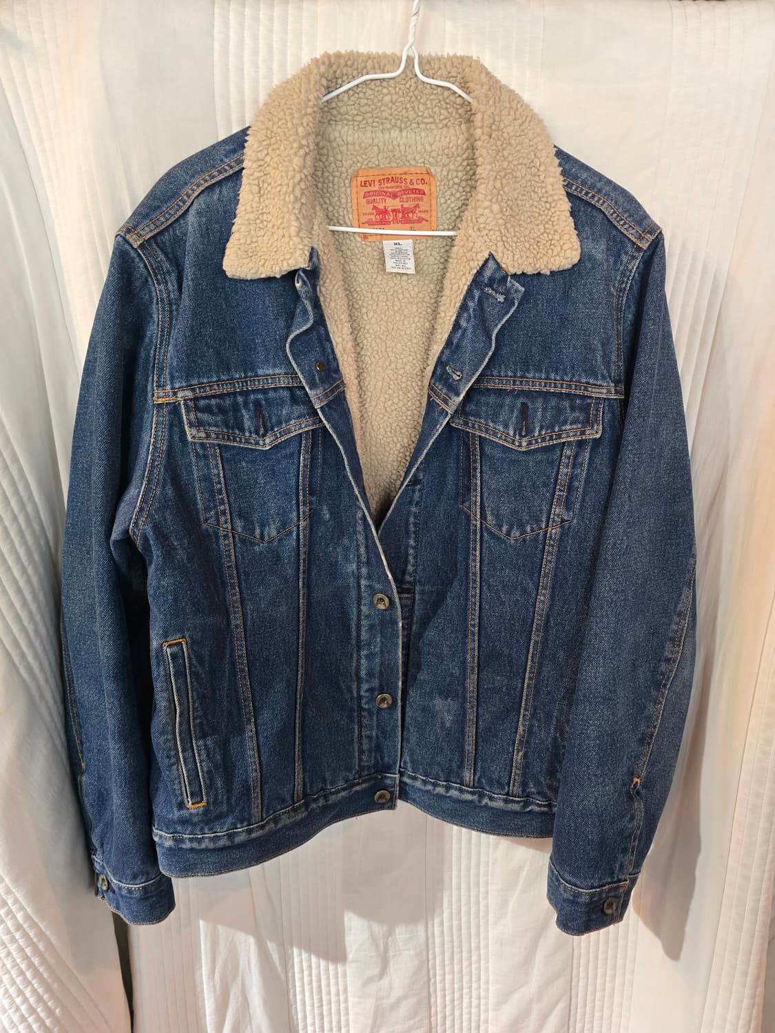 리바이스 양털청자켓 데님 쉐르파 자켓 상품이미지2