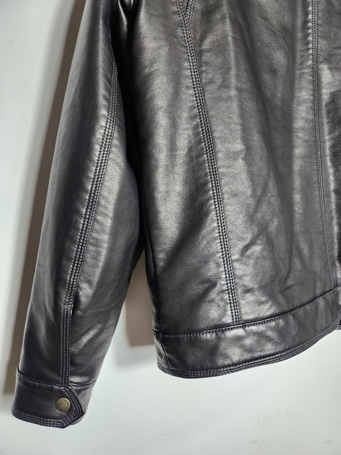 리바이스 인조 가죽 셰르파 트러커 자켓 상품이미지6