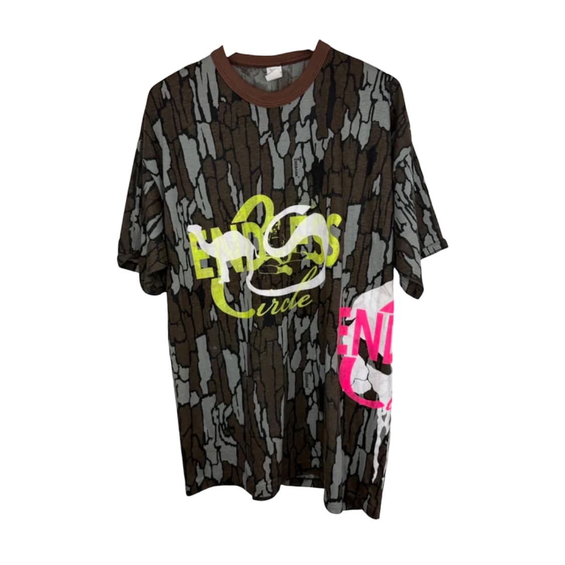 엔드리스 데님 카모 반팔 팝업 커스텀 반팔 미발매 샘플 상품이미지2